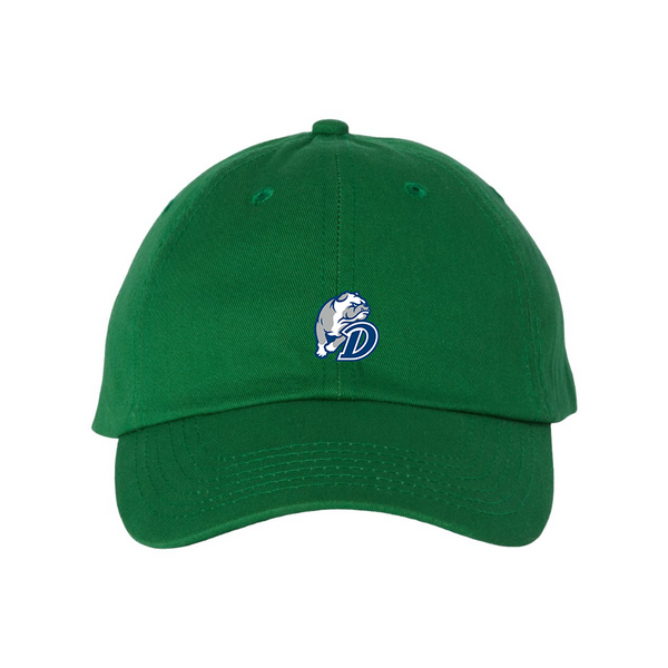Drake Bulldogs Valucap Adult Bio-Washed Classic Dad Hat