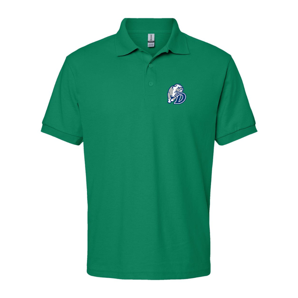 Men's  Drake Bulldogs Dry Blend Jersey Polo