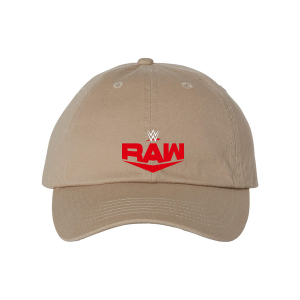 WWE Raw  Valucap Adult Bio-Washed Classic Dad Hat