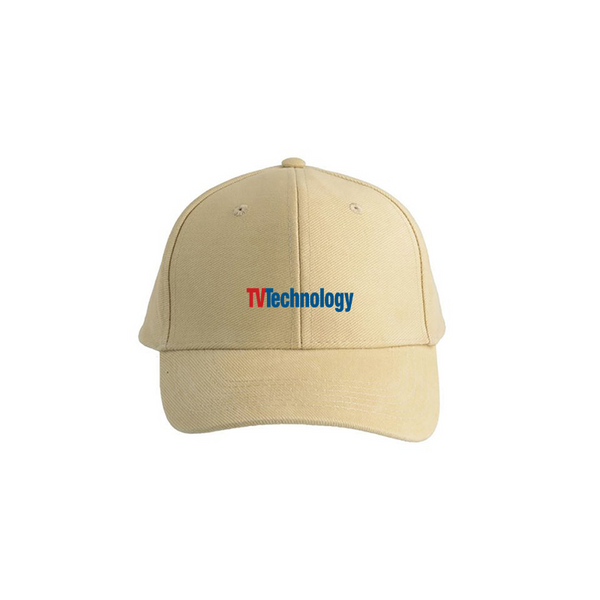 TV Technology Logo  Dad Baseball Cap Hat