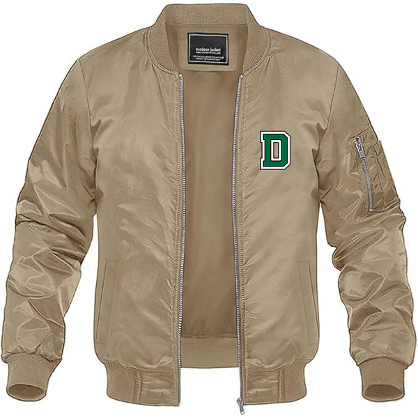 Men's Dartmouth Big Green Lightweight Bomber Jacket Windbreaker Softshell Varsity Jacket Coat