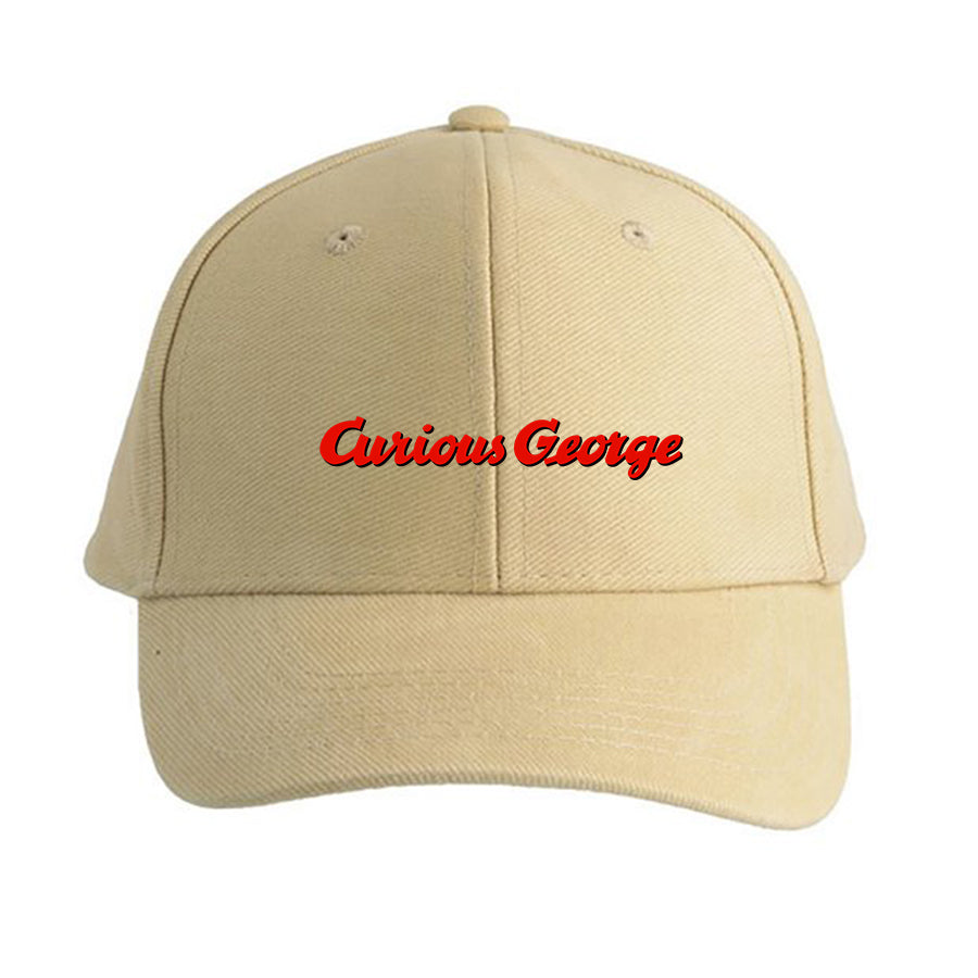 Curious George Cartoon Baseball Cap Hat