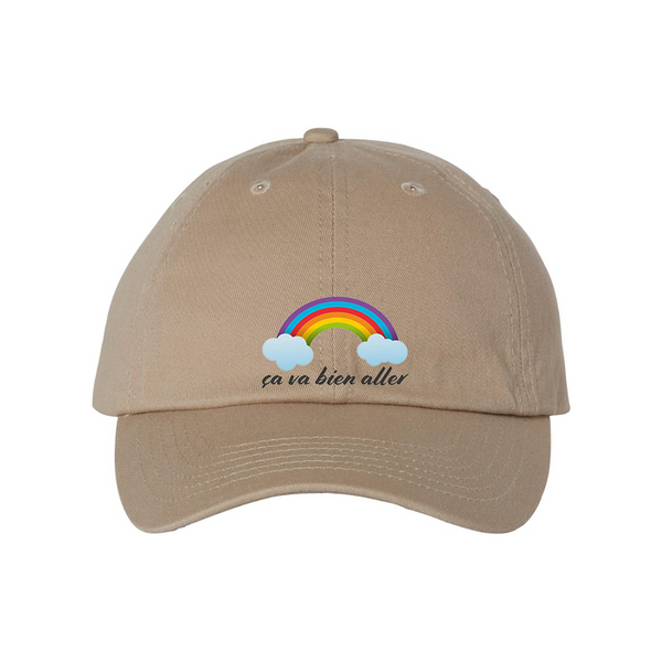Ça va bien aller Valucap Adult Bio-Washed Classic Dad Hat