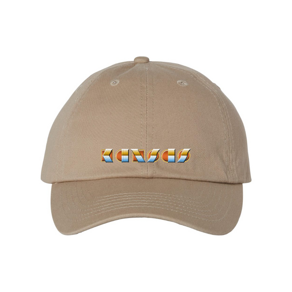 Kansas Valucap Adult Bio-Washed Classic Dad Hat
