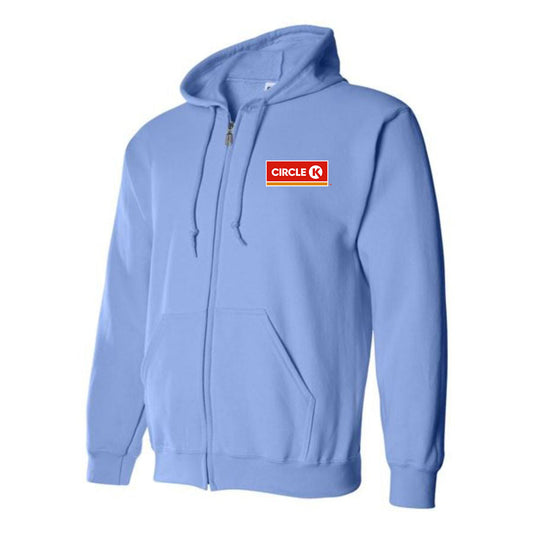 Men's Circle K Gas Station  Zipper Hoodie