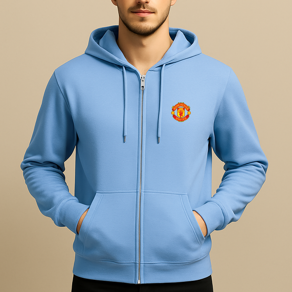 Men’s Manchester United Soccer Zipper Hoodie