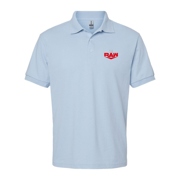 Men's  WWE Raw    Dry Blend Jersey Polo