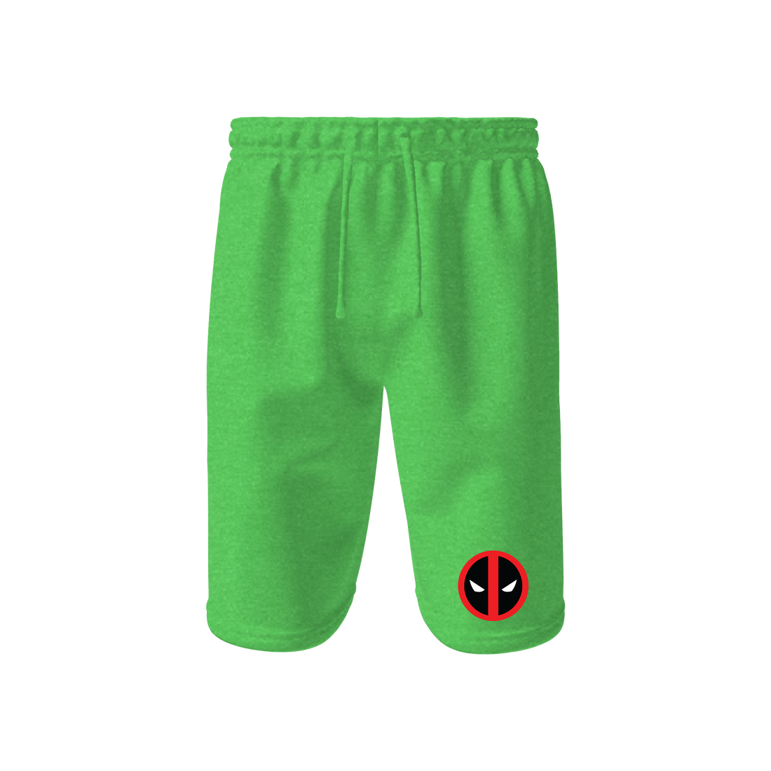 Men's Deadpool Marvel Superhero Athletic Fleece Shorts