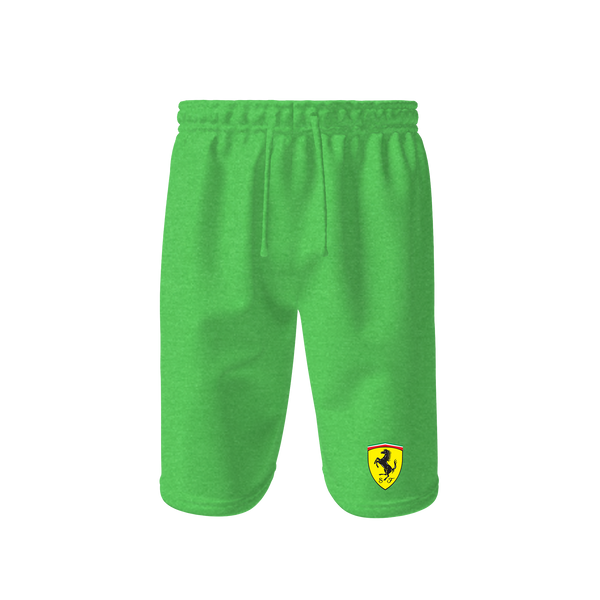 Men’s Ferrari Motorsport Car Athletic Fleece Shorts