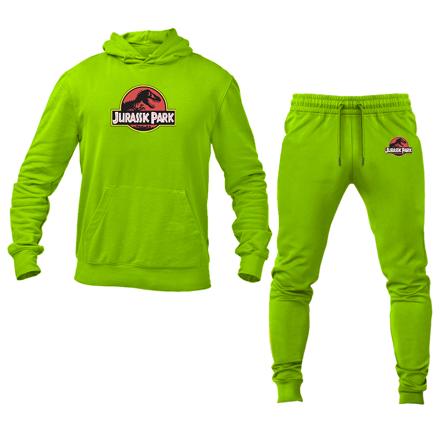 Men's Jurassic Park Movie Hoodie Joggers Set