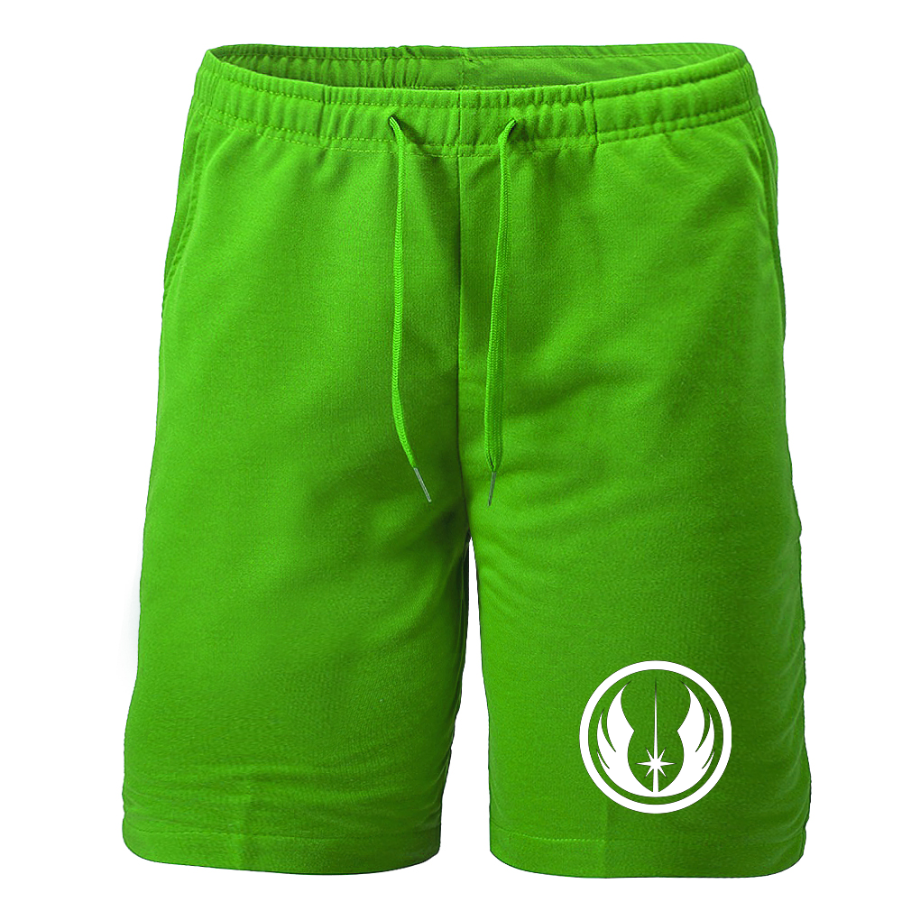 Men's Jedi Star Wars Movie Athletic Fleece Shorts
