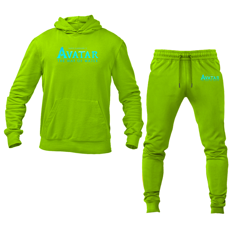 Men's James Cameron Avatar Movie The Way of Water Hoodie Joggers Set