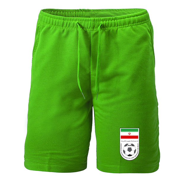 Men's Iran National Soccer Team Athletic Fleece Shorts