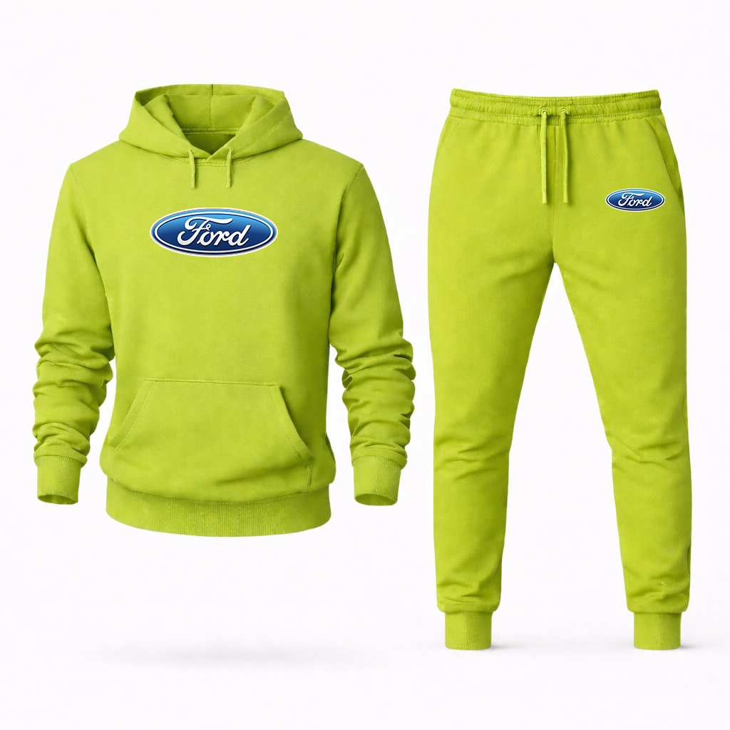 Men's Ford Car Hoodie Joggers Set