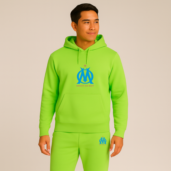 Men's Olympique de Marseille FC Hoodie Joggers Set