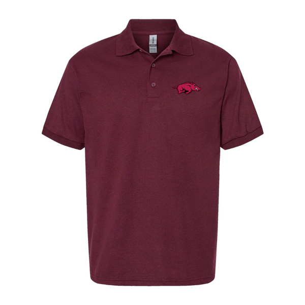 Men's Arkansas Razorbacks  Dry Blend Jersey Polo