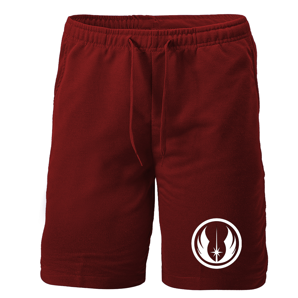 Men's Jedi Star Wars Movie Athletic Fleece Shorts