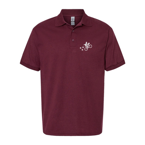 Men's Postmates Bike Dry Blend Jersey Polo
