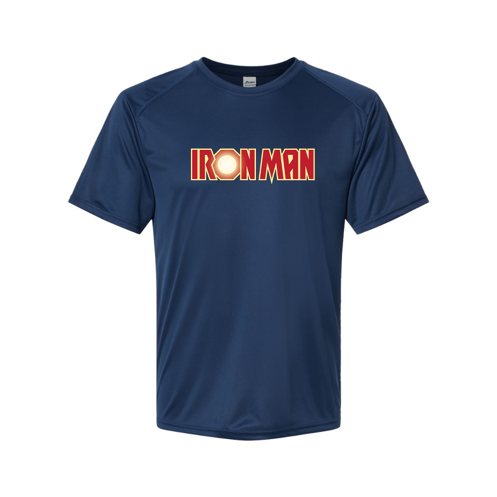 Men's Iron Man Marvel Superhero Polyester T-Shirt
