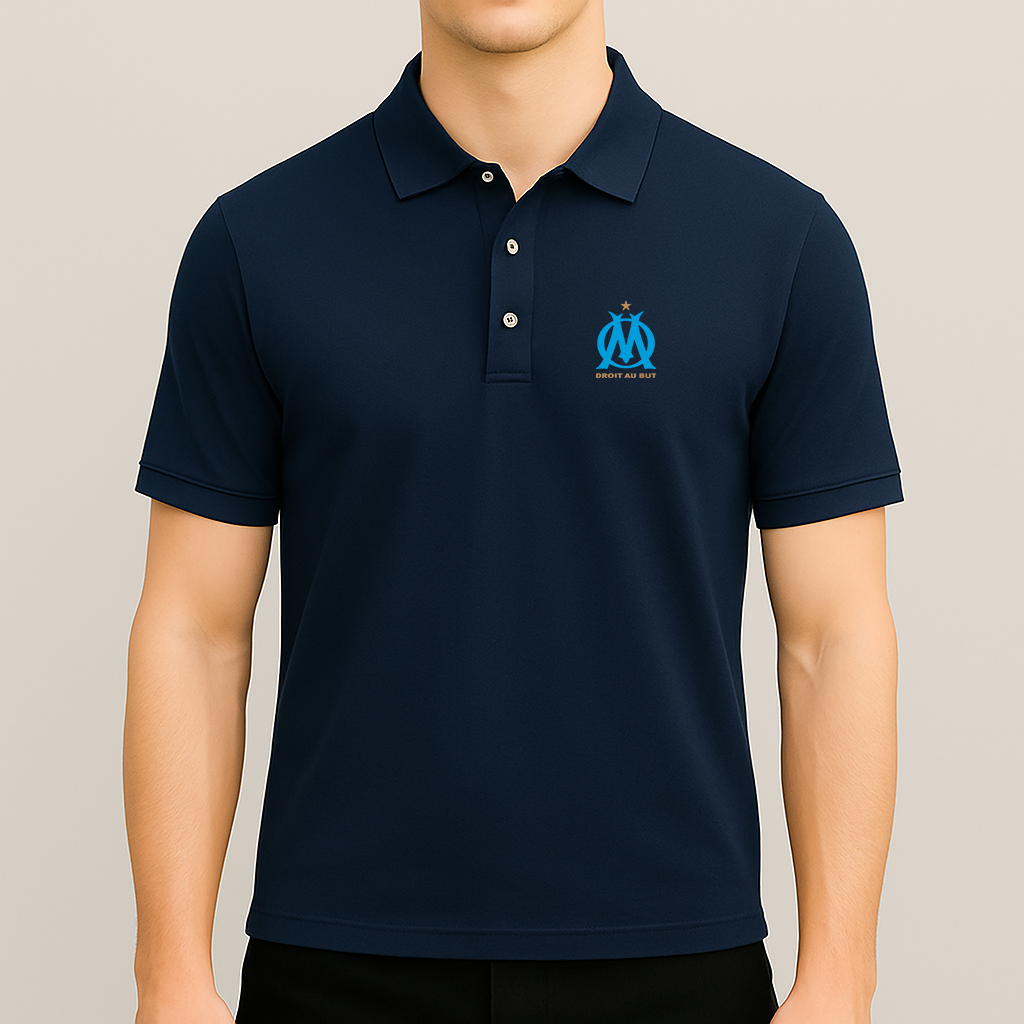 Men's Olympique de Marseille FC Dry Blend Polo