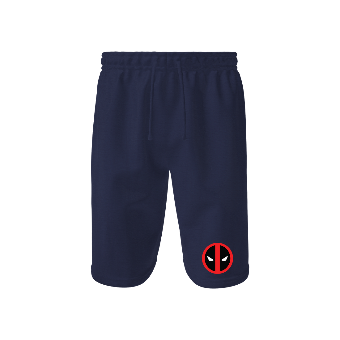 Men's Deadpool Marvel Superhero Athletic Fleece Shorts
