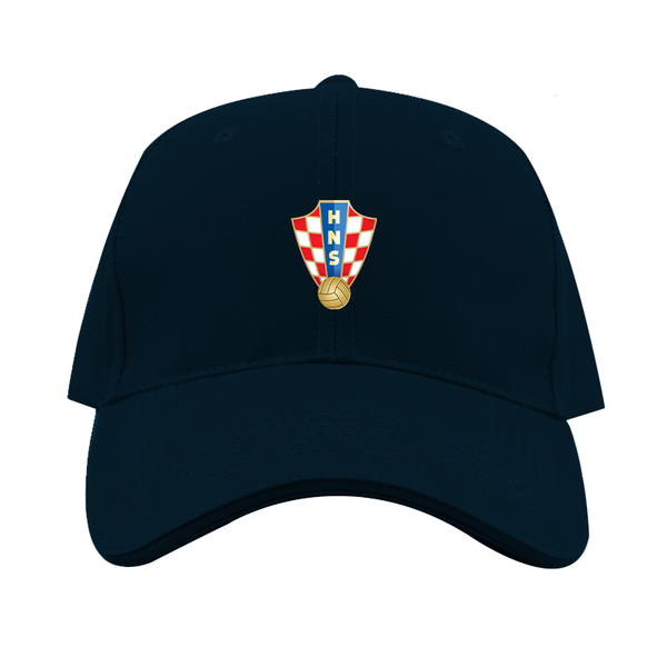 Croatia National Soccer Team Dad Baseball Cap Hat