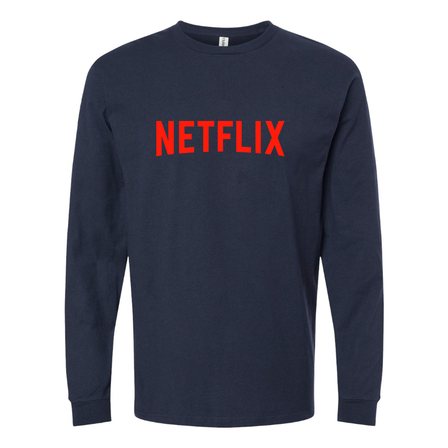 Men's Netflix Movie Show Long Sleeve T-Shirt