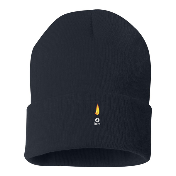 Burn Logo Beanie Hat