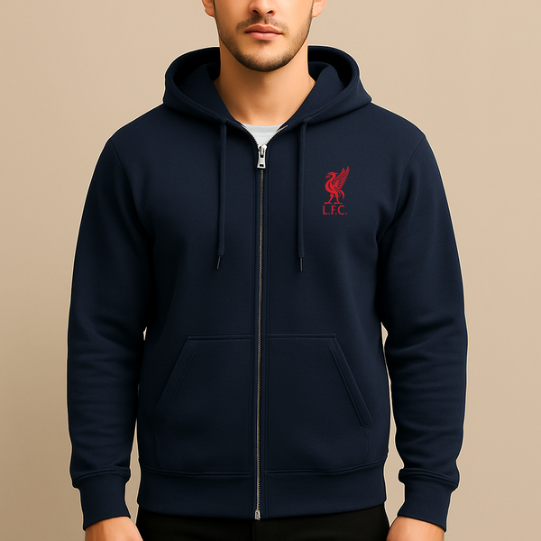Men's Liverpool L.F.C. Soccer Zipper Hoodie