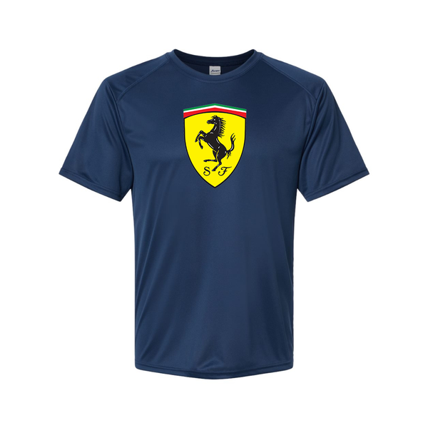 Youth Kids Ferrari Motorsport Car Performance T-Shirt