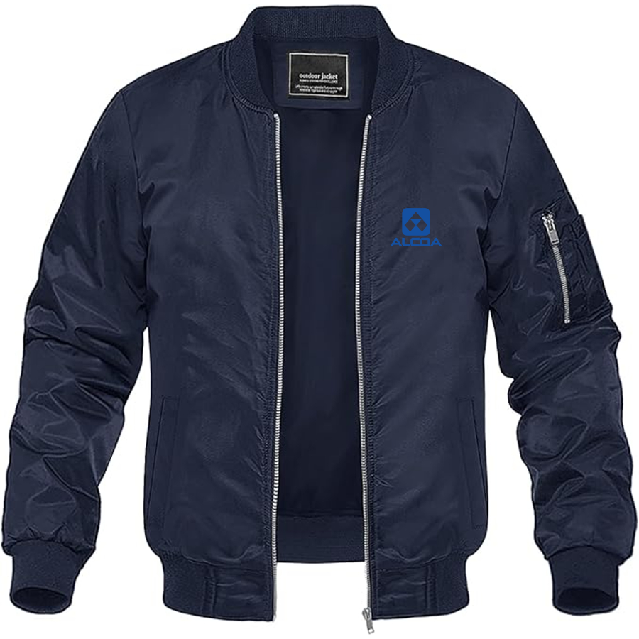 Men's Alcoa Logo Lightweight Bomber Jacket