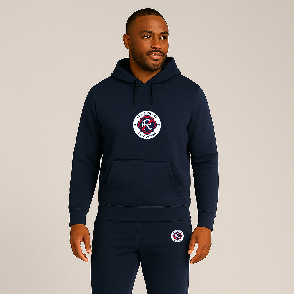 Men's New England Revolution FC Hoodie Joggers Set