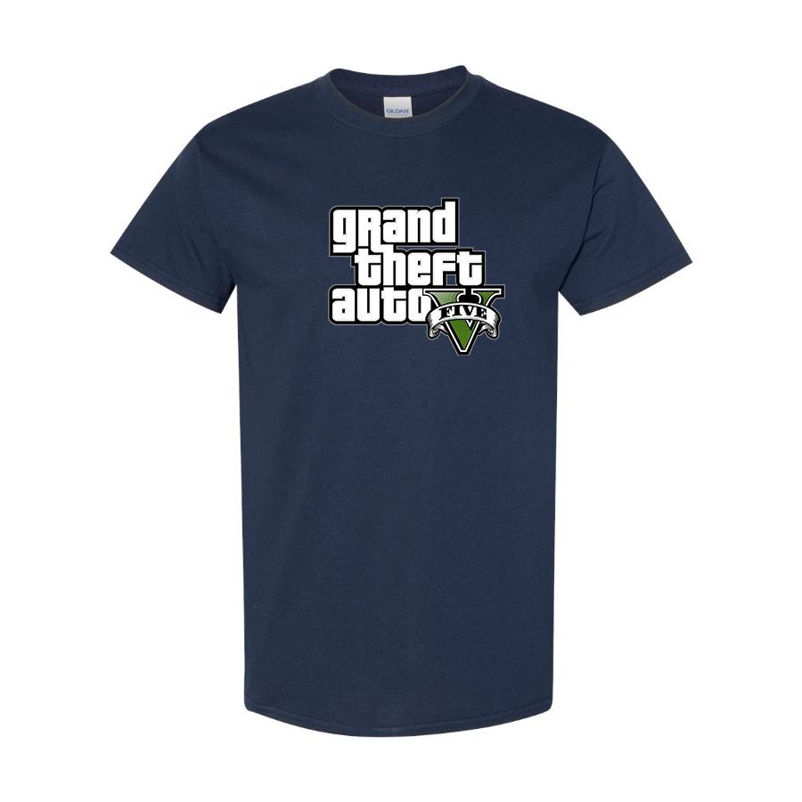 Men's GTA 5 Grand Theft Auto V Cotton T-Shirt Game