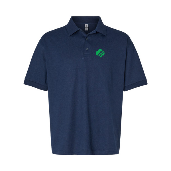 Men's Girl Scouts Logo Dry Blend Polo