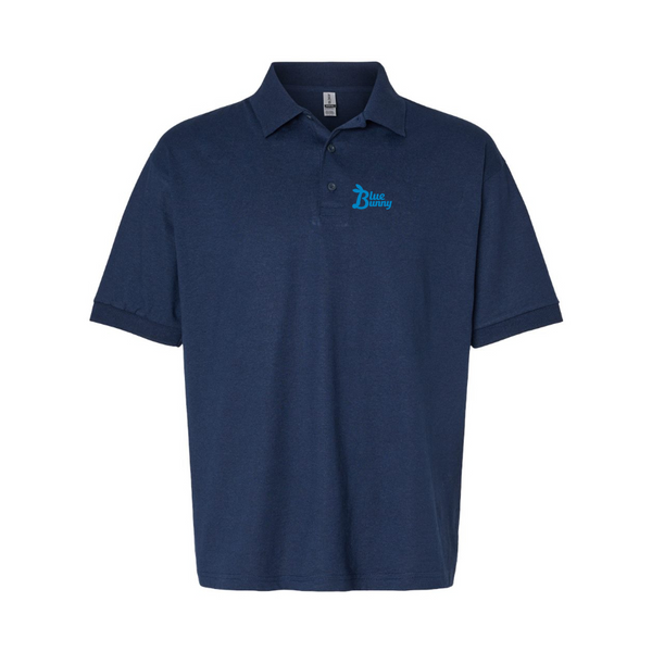 Men's Blue Bunny  Logo Dry Blend Polo