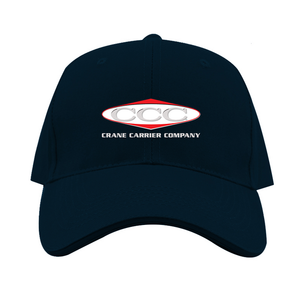 Crane Carrier Company Logo  Dad Baseball Cap Hat
