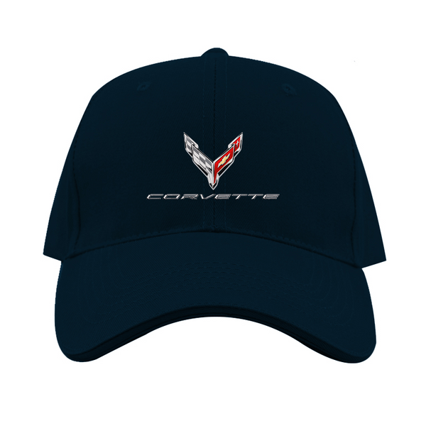 Corvette  Logo  Dad Baseball Cap Hat