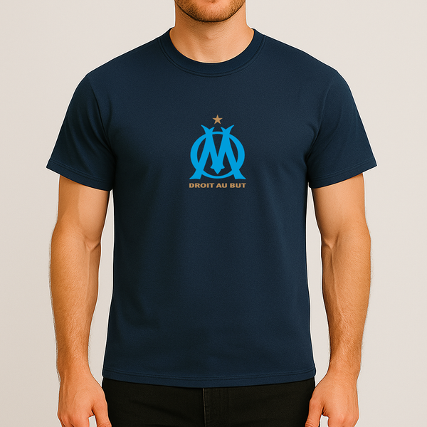 Men's Olympique de Marseille FC Cotton T-Shirt
