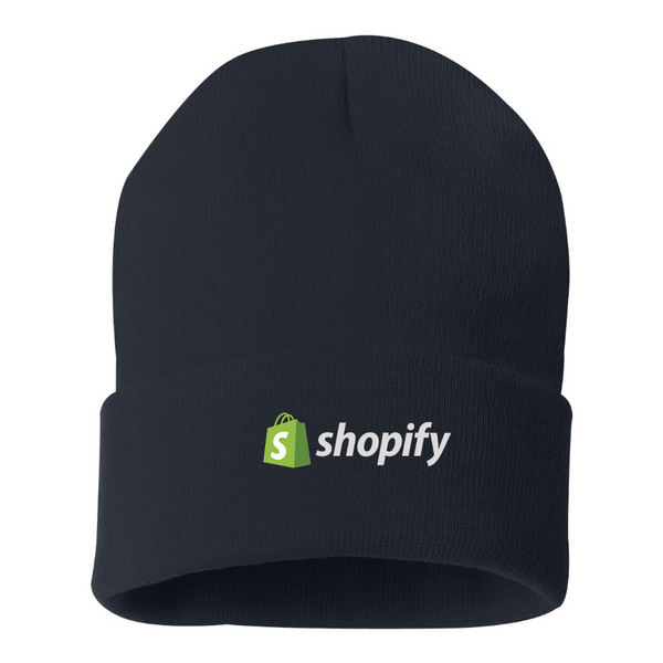 Shopify Logo Beanie Hat