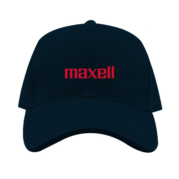 Maxell Logo  Dad Baseball Cap Hat