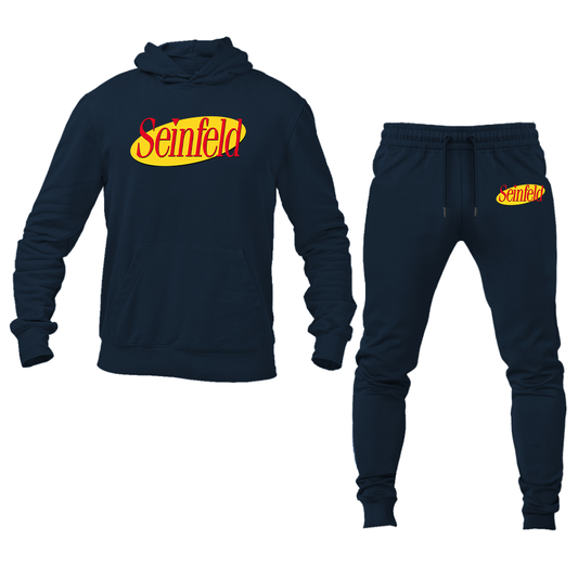 Men's Seinfeld Sitcom Show Hoodie Joggers Set