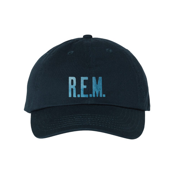 R.E.M. Blue  Valucap Adult Bio-Washed Classic Dad Hat