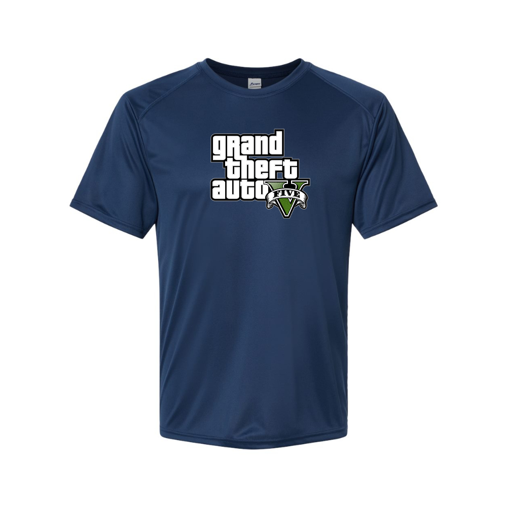 Youth Kids GTA 5 Grand Theft Auto V Performance T-Shirt Game
