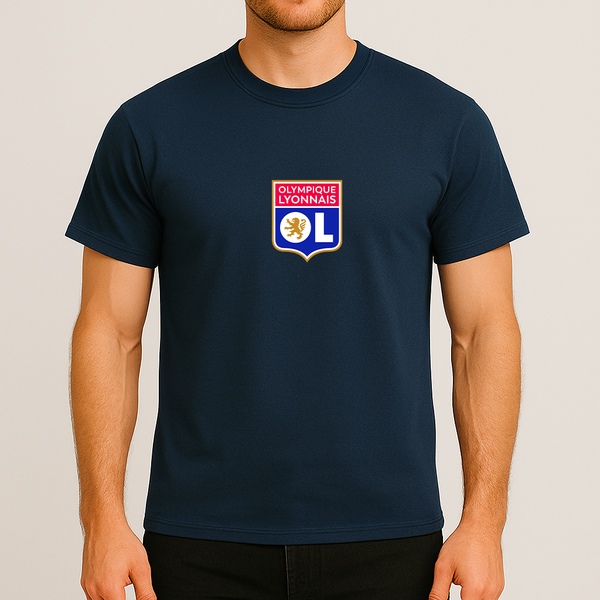Men's Olympique Lyonnais FC Cotton T-Shirt