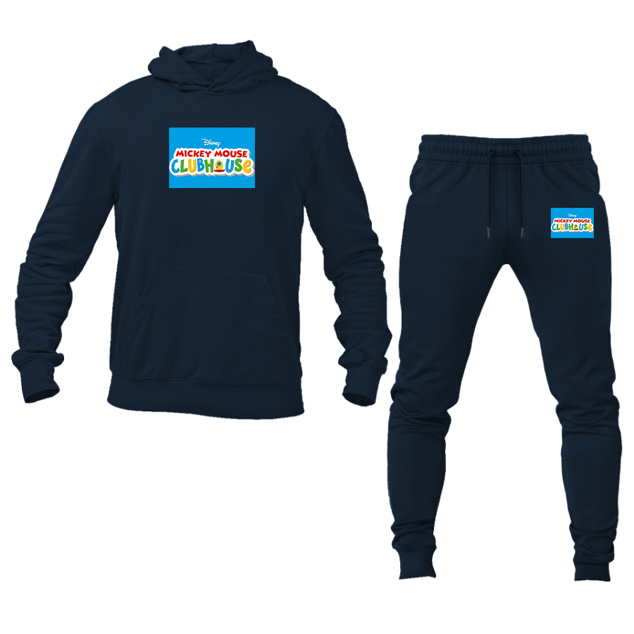 Men's Mickey Mouse ClubHouse Hoodie Joggers Set