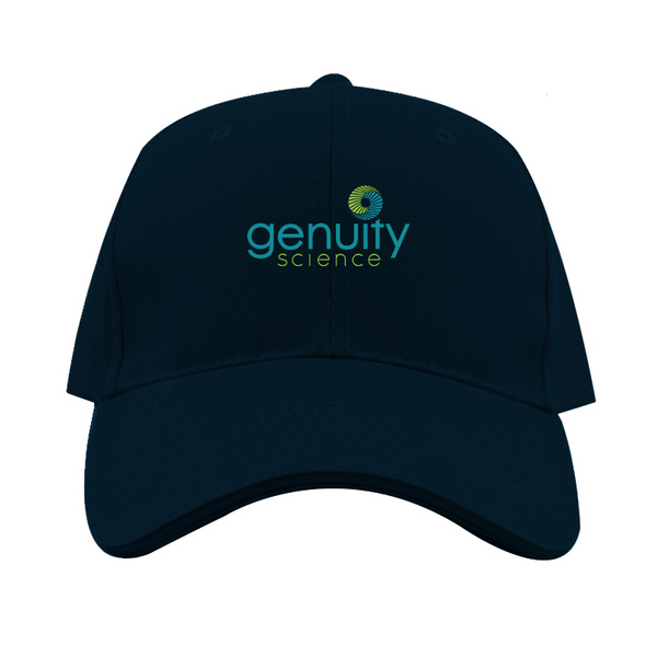Genuity Science Logo  Dad Baseball Cap Hat