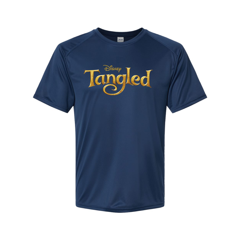 Men's Tangled Disney Cartoon Performance T-Shirt