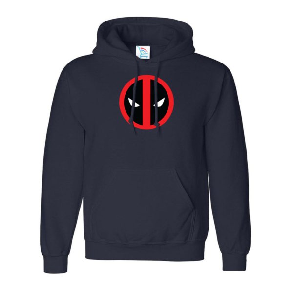 Men's Deadpool Marvel Superhero Pullover Hoodie