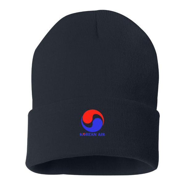 Korean Air Logo Beanie Hat