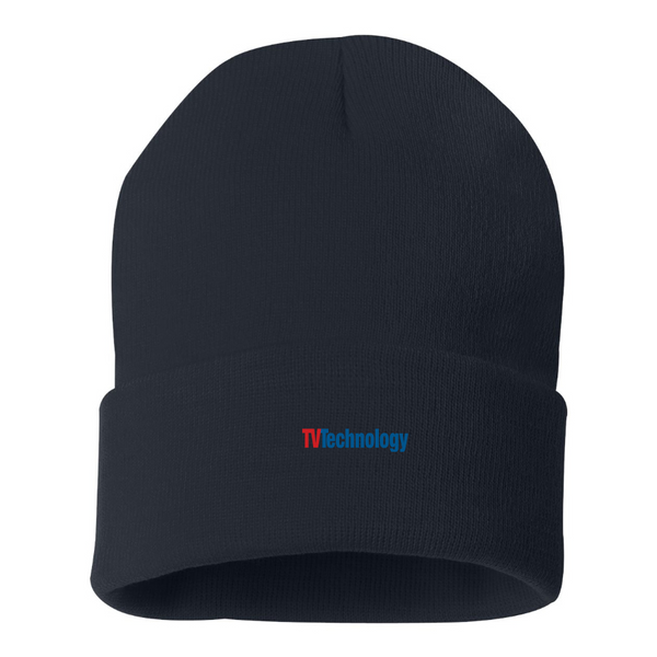 TV Technology Logo Beanie Hat